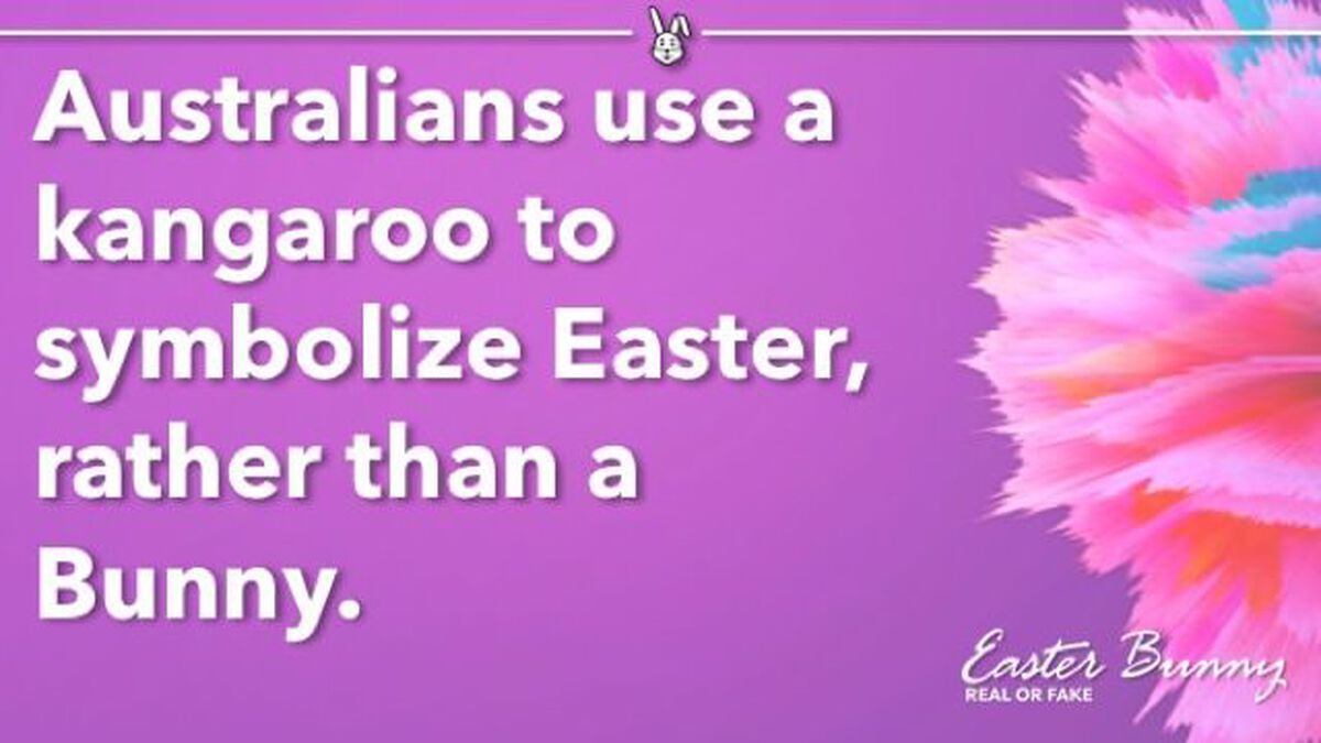 Real or Fake: Easter Bunny Edition image number null