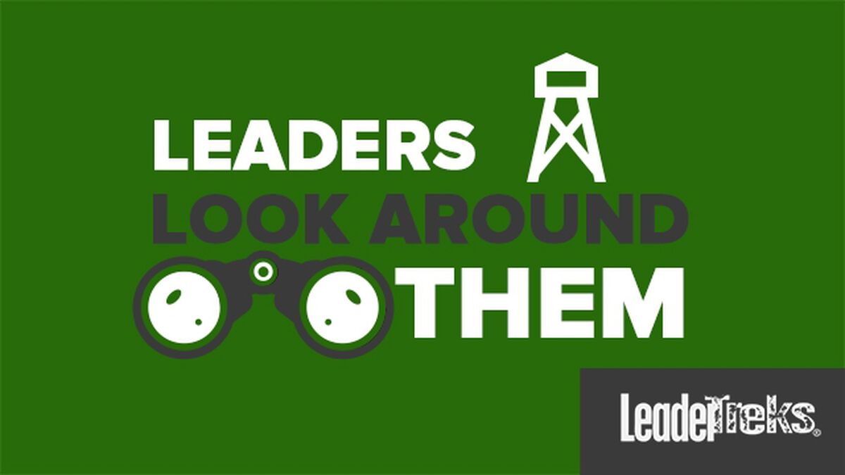 Student Leaders Look Around Them  image number null