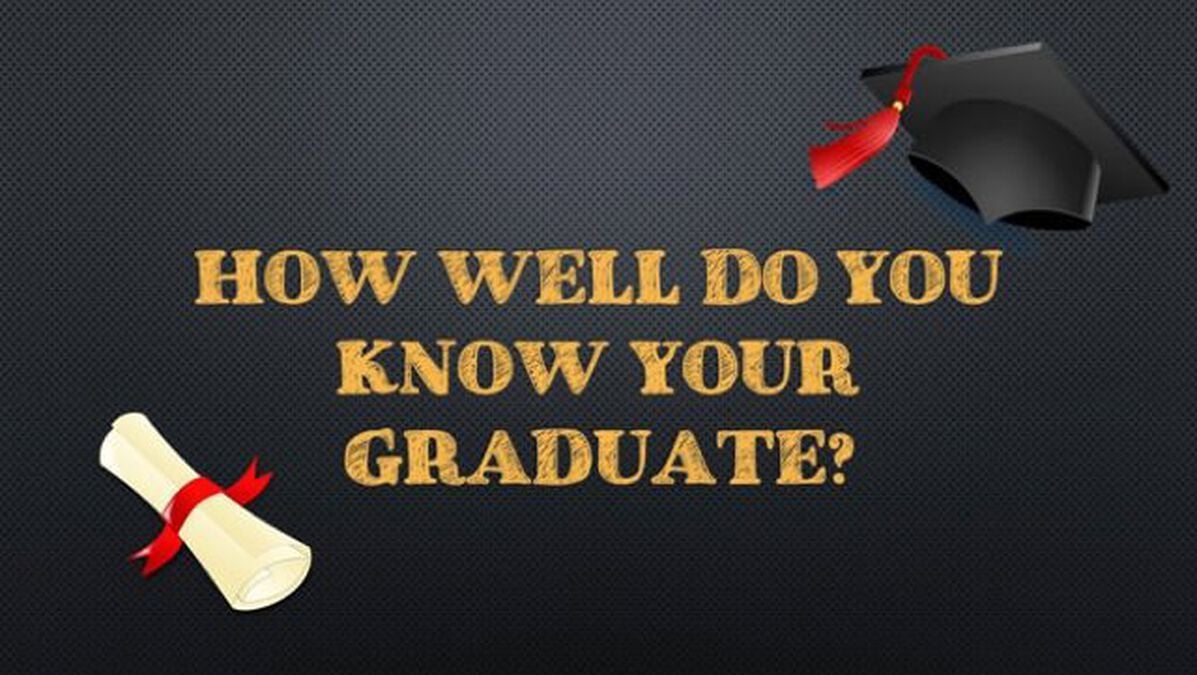 How Well Do You Know Your Graduate? image number null