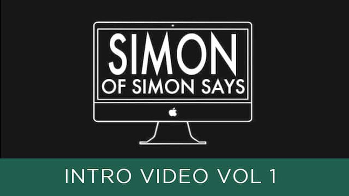 Simon Says Intro Video: Episode 1  image number null