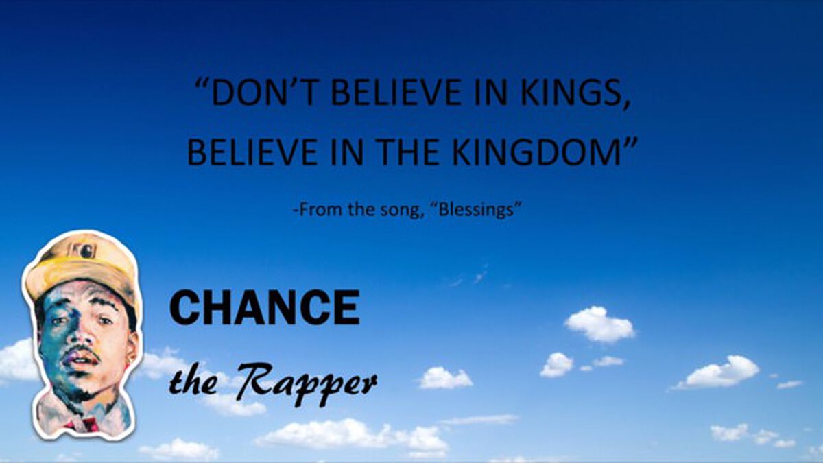 Chance the Rapper or Amish Proverb? image number null
