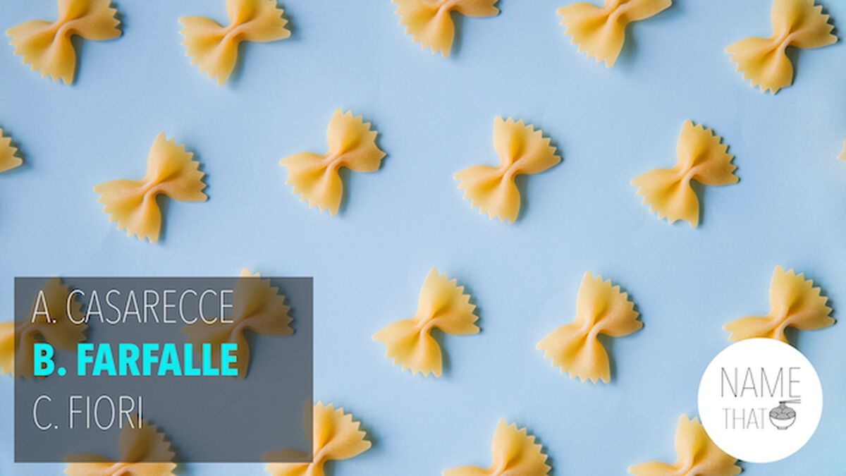 Name That Noodle (October 17th, National Pasta Day)  image number null