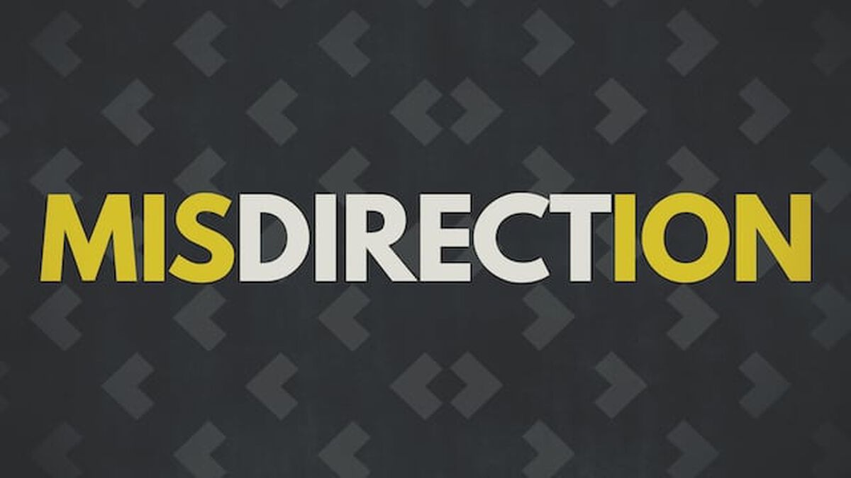 Misdirection image number null