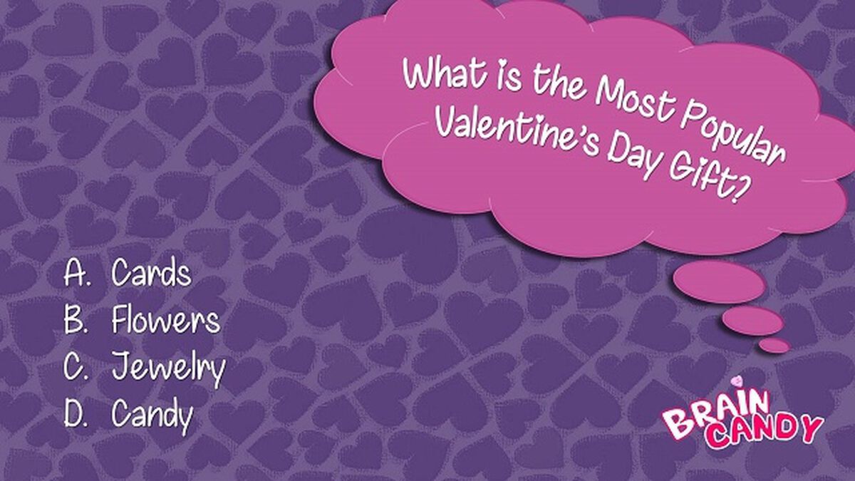 BRAIN CANDY: A Valentine's Day Trivia Game image number null