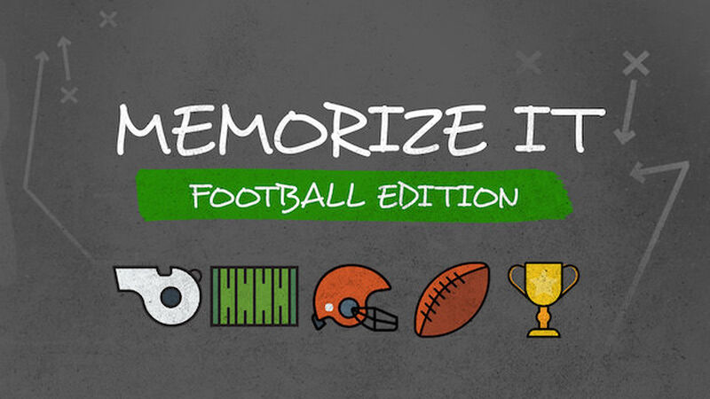 Memorize It: Football Edition