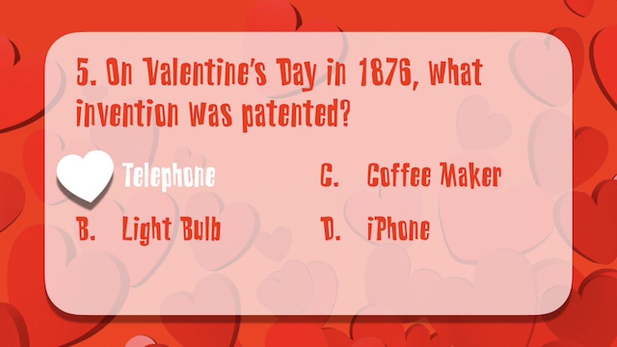 Valentine's Day Trivia image number null