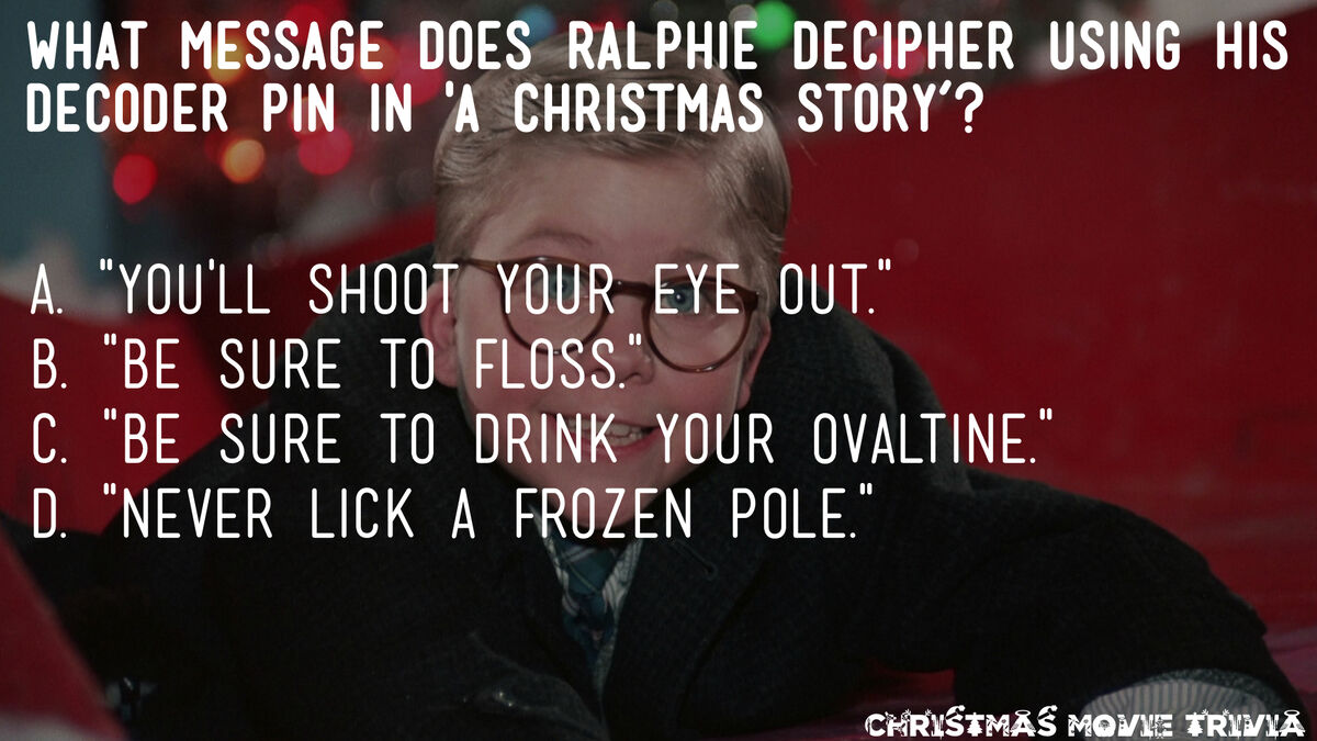 Christmas Movie Trivia image number null