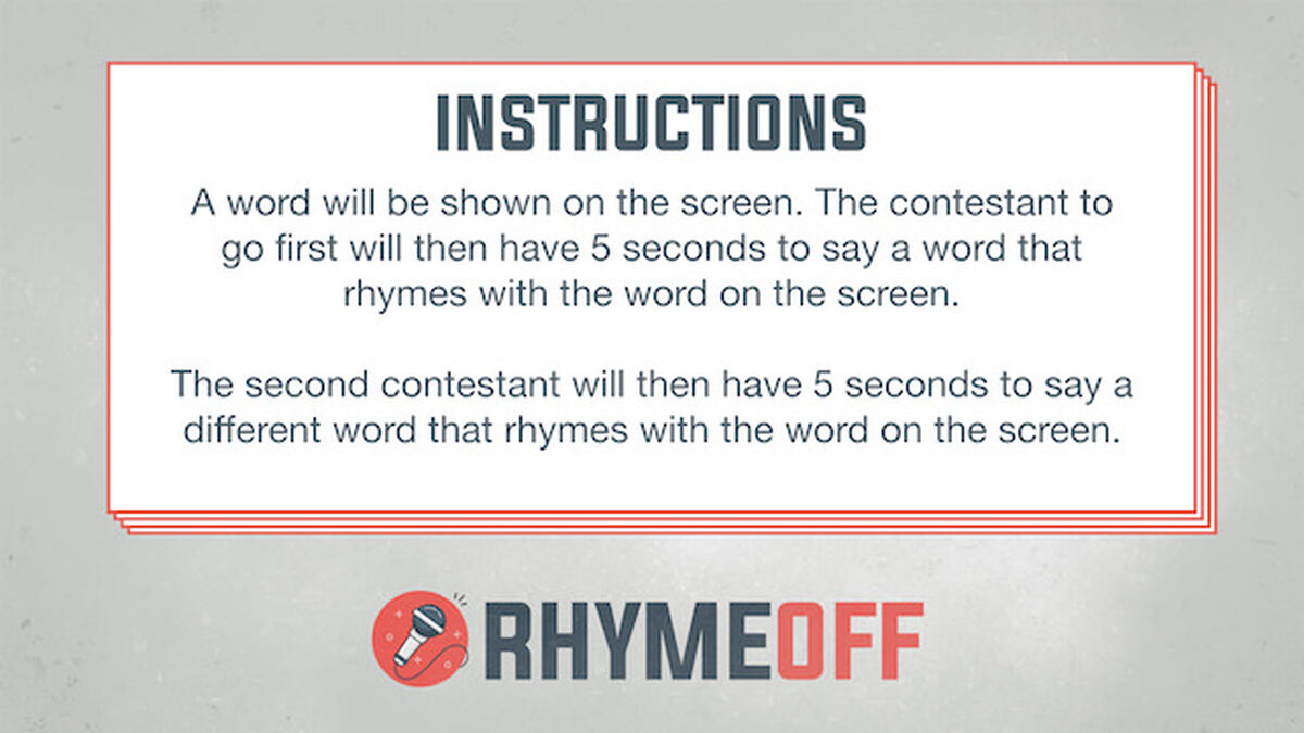 Rhyme Off image number null