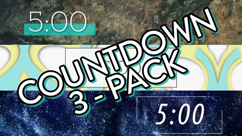 Countdown Video 3-Pack
