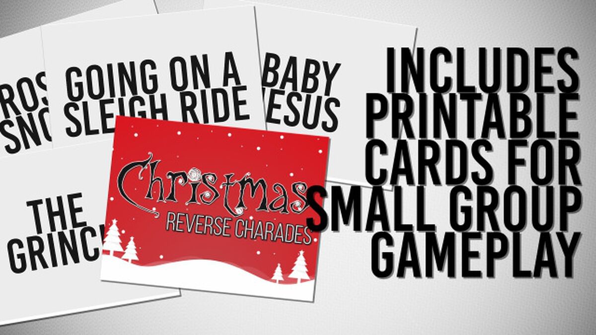 Christmas Reverse Charades Vol 1 image number null
