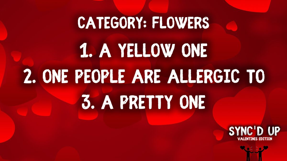 Sync'd Up: Valentine's Edition image number null