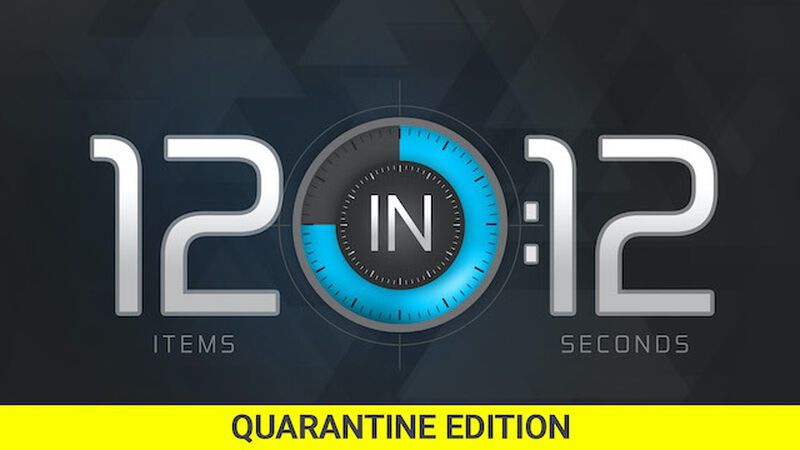 12 in 12 Game Quarantine Edition