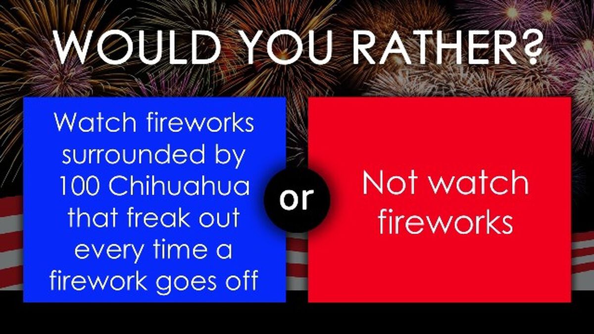 Would You Rather - 4th of July image number null