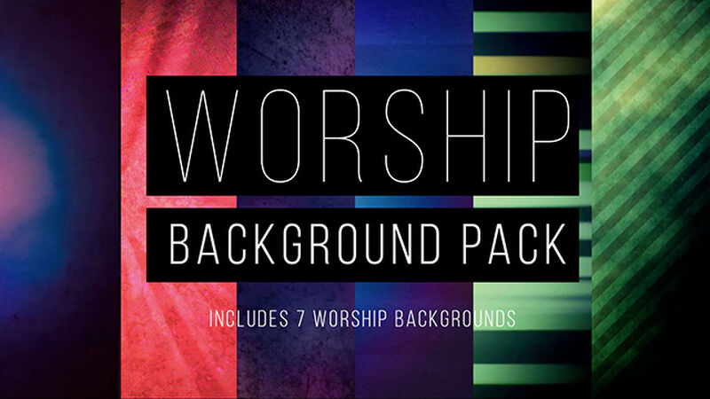 Worship Backgrounds 5-Pack