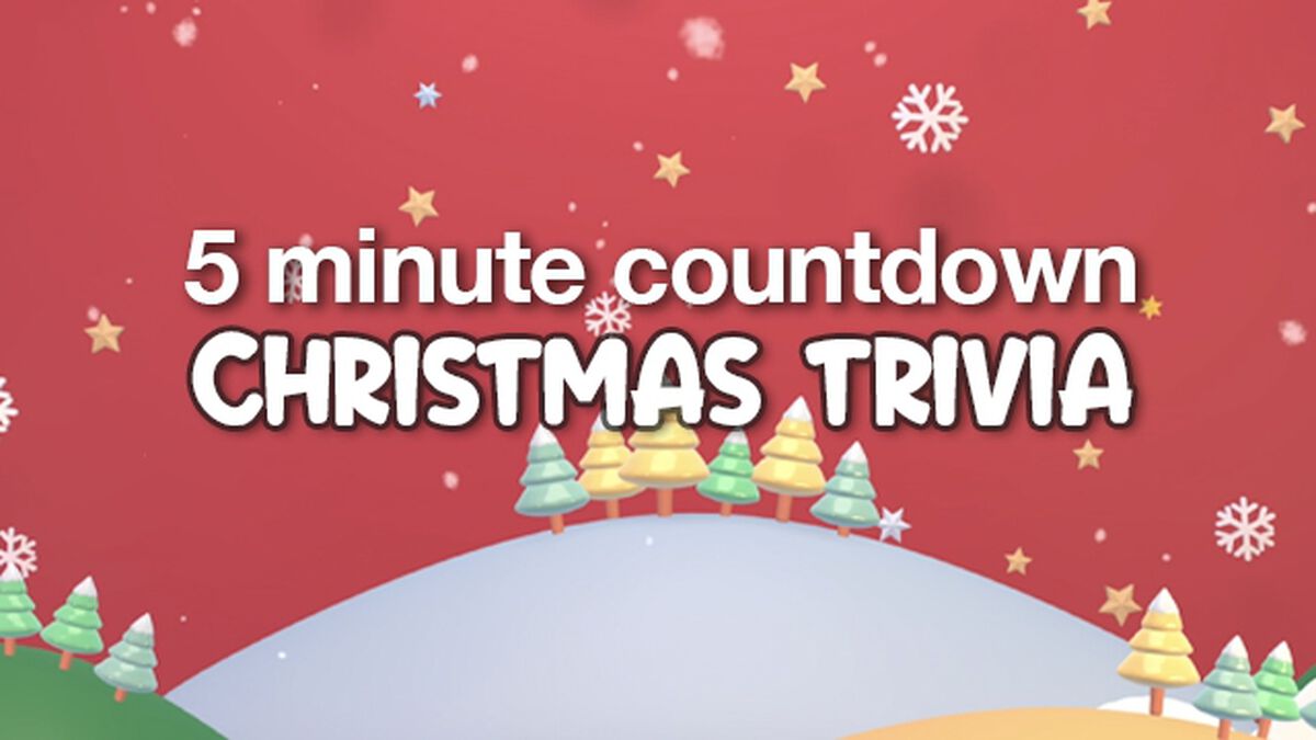 5-Minute Countdown Christmas Trivia image number null