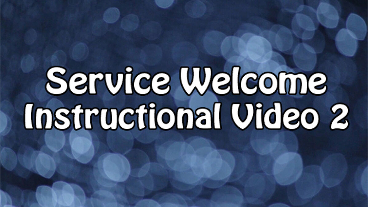 Service Welcome Video 4 Pack image number null