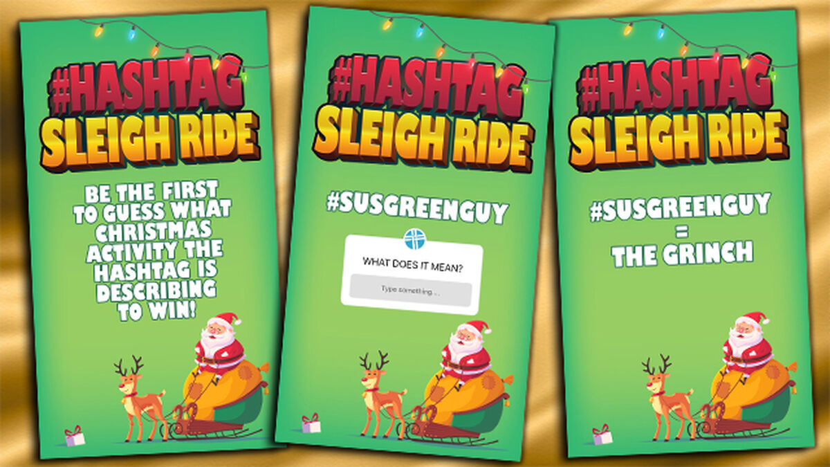 Hashtag Sleigh Ride image number null