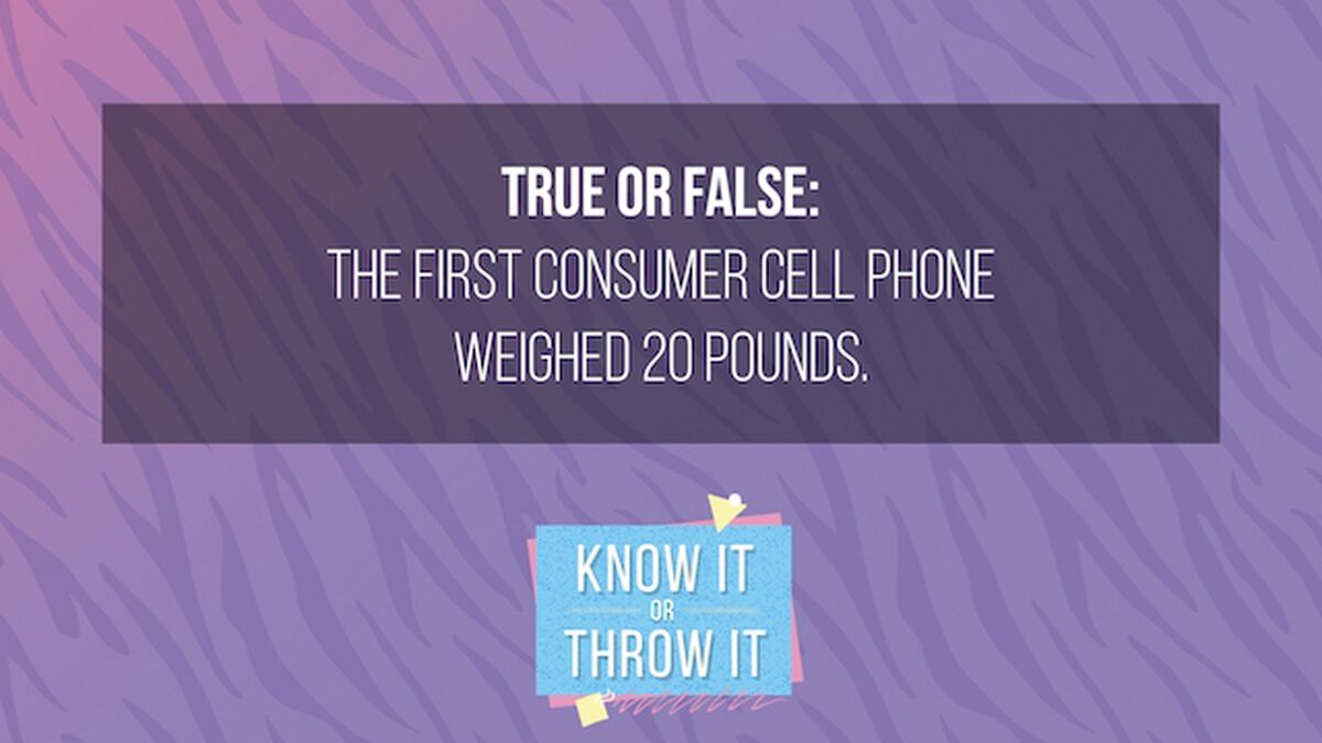 Know it or Throw it: 80's Edition image number null