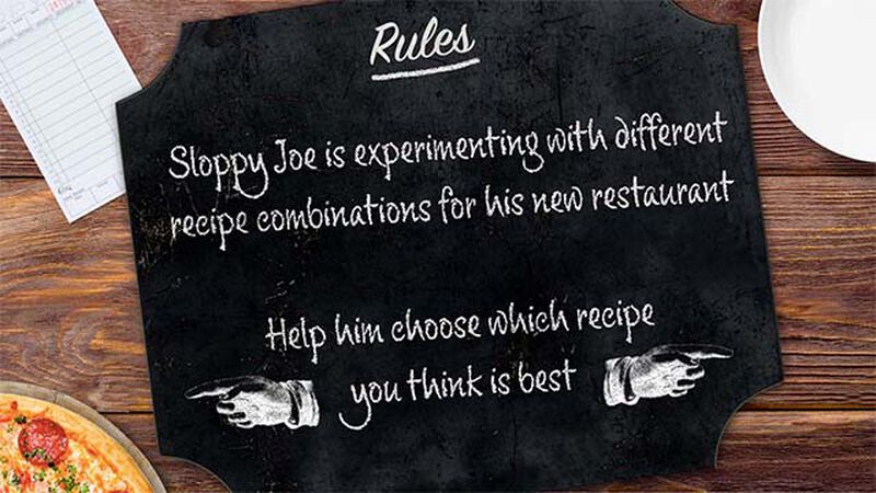 Sloppy Joe's Recipe Remix
