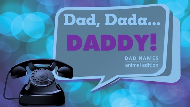Dad, Dada, Daddy Dad Names: Animal Edition