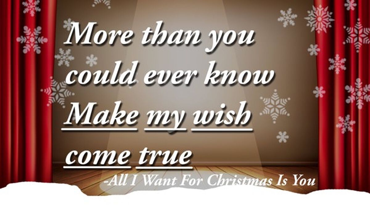 Finish the Lyrics: Christmas Edition image number null