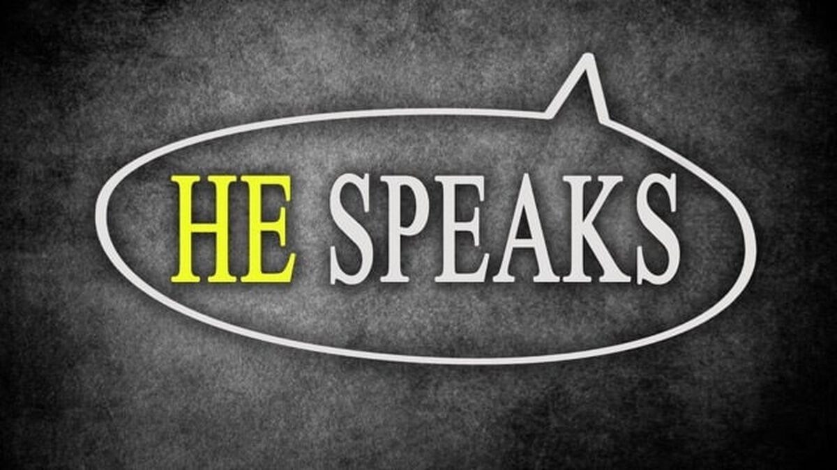 He Speaks image number null