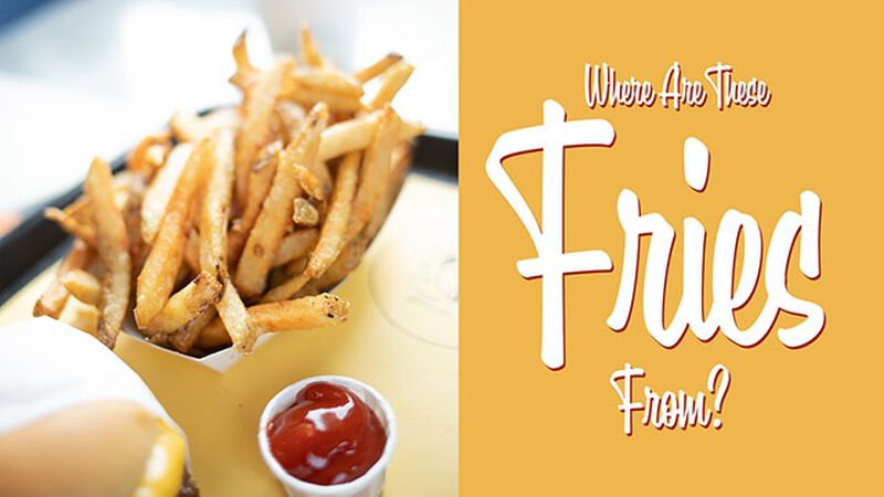 Where Are These Fries From? (July 13th, National French Fry Day)