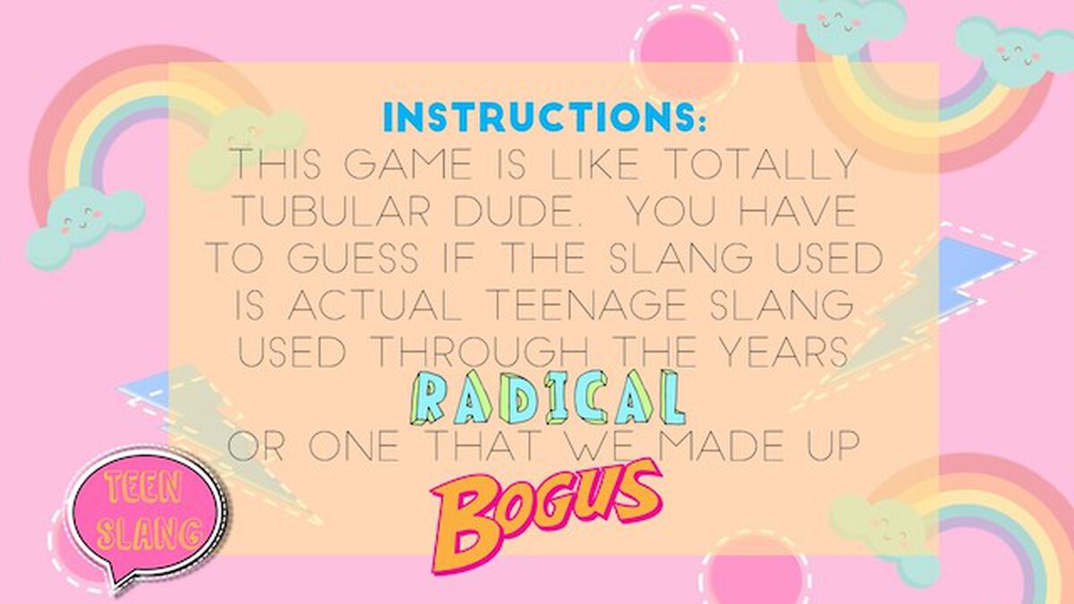 Teen Slang image number null