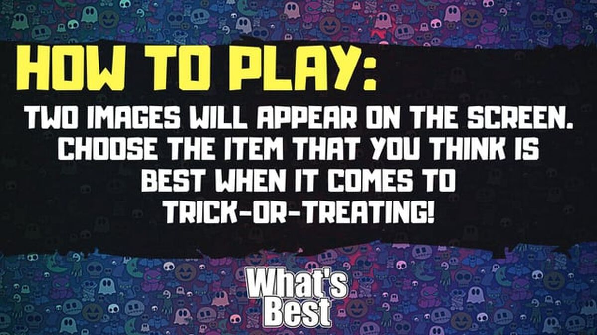 What's Best:  Trick-Or-Treat Edition image number null