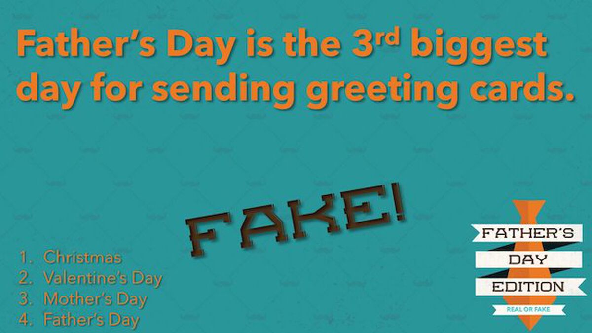 Real or Fake: Father's Day Edition image number null