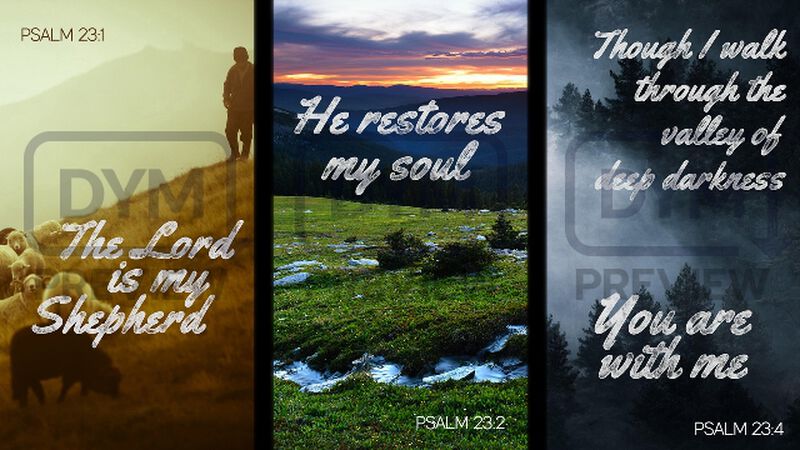 Social Media Devos - Psalm 23