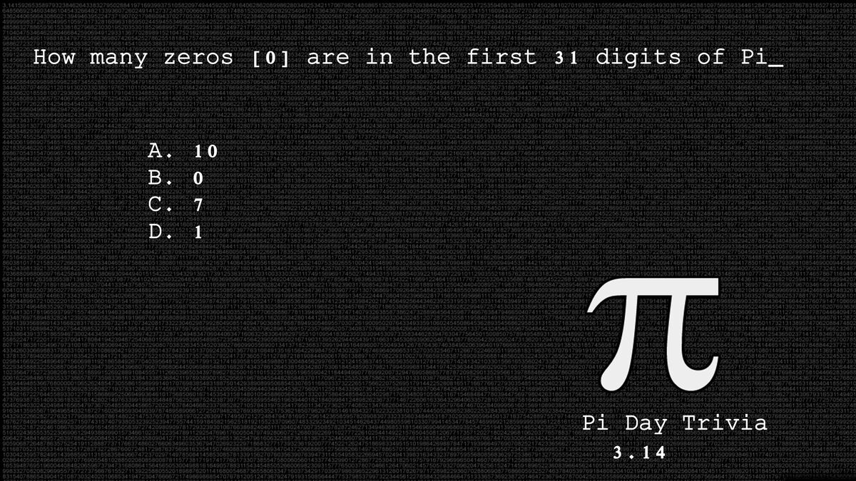Pi Day Trivia image number null