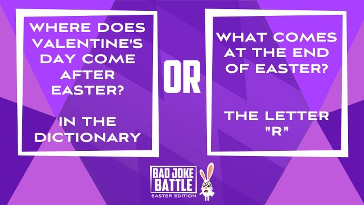 Bad Joke Battle Easter Edition image number null