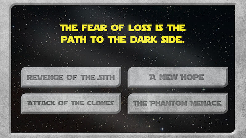 Name That Movie - Star Wars