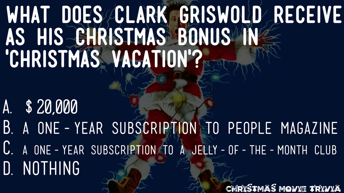 Christmas Movie Trivia image number null