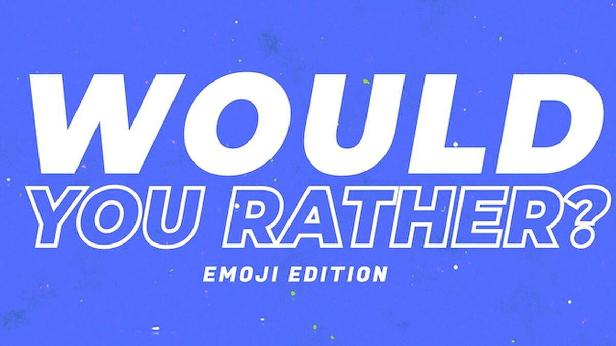 Would You Rather Video Emoji Edition: Volume 2 image number null