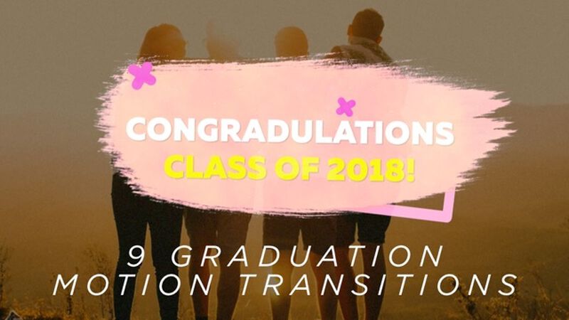 Graduation Motion Transitions
