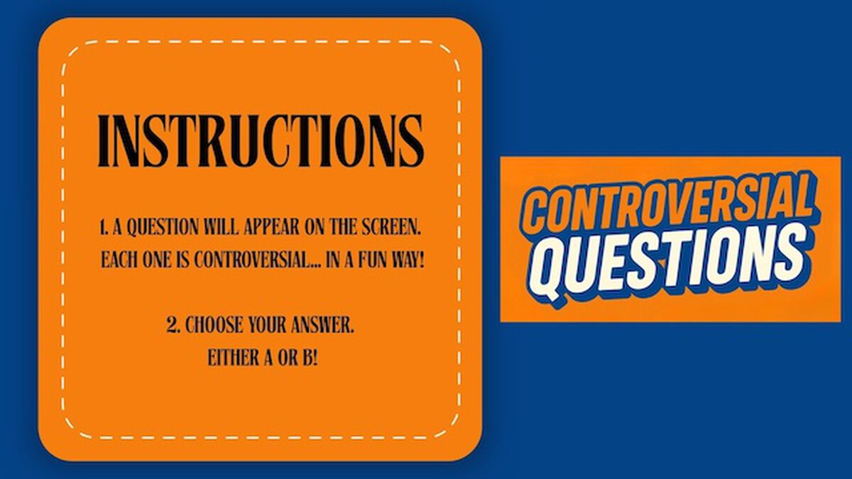Controversial Question Version 2 | No Prep | Download Youth Ministry