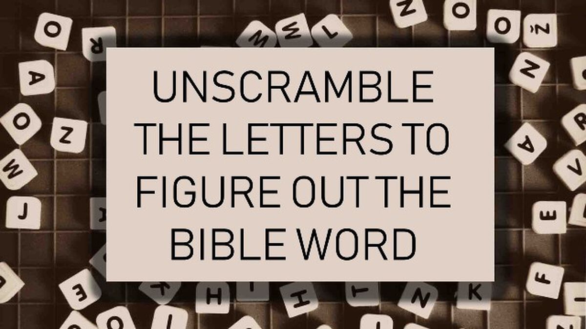 Scramble Bible Edition image number null
