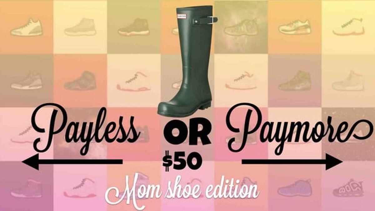 Payless or Paymore Mom Shoe Edition image number null