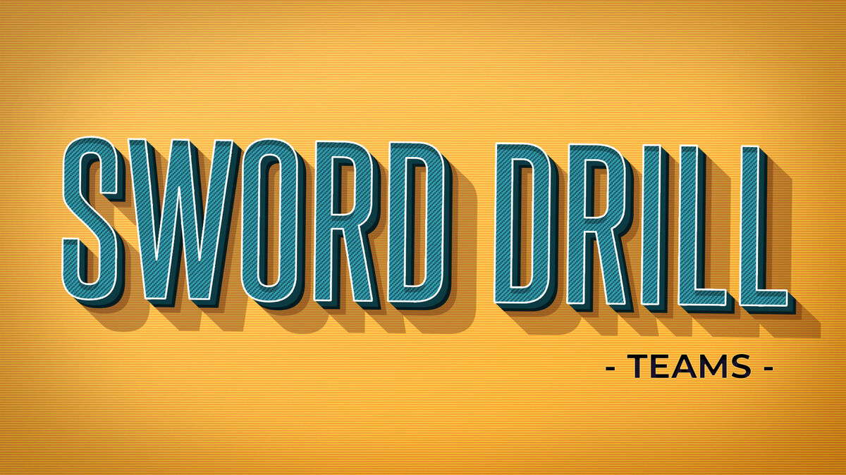 sword drill teams games download youth ministry