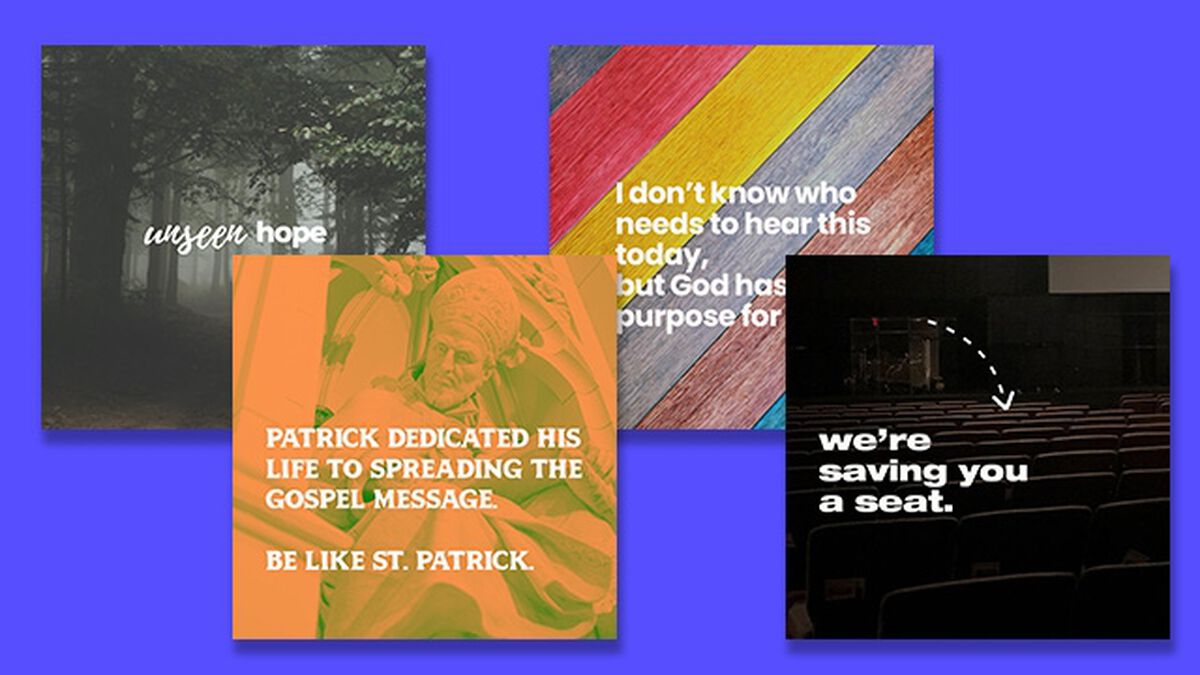 March Social Media Plan image number null