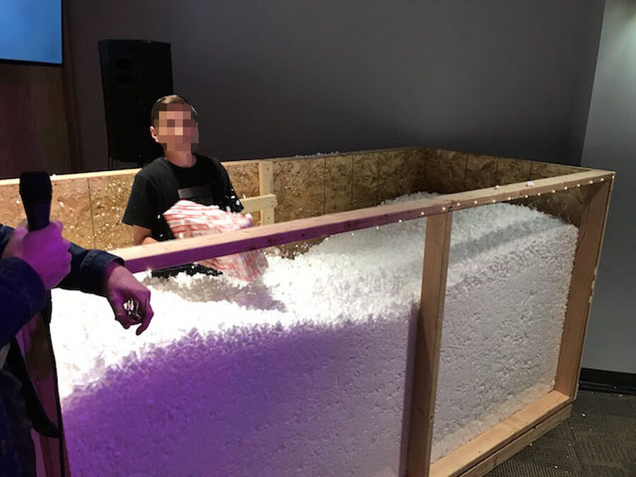 DIY: Packing Peanut Foam Pit Plans image number null