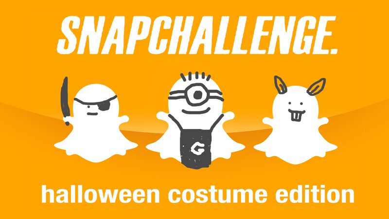 SnapChallenge Halloween Costume Edition