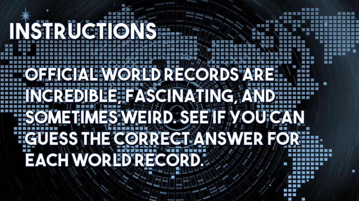 Official World Records image number null