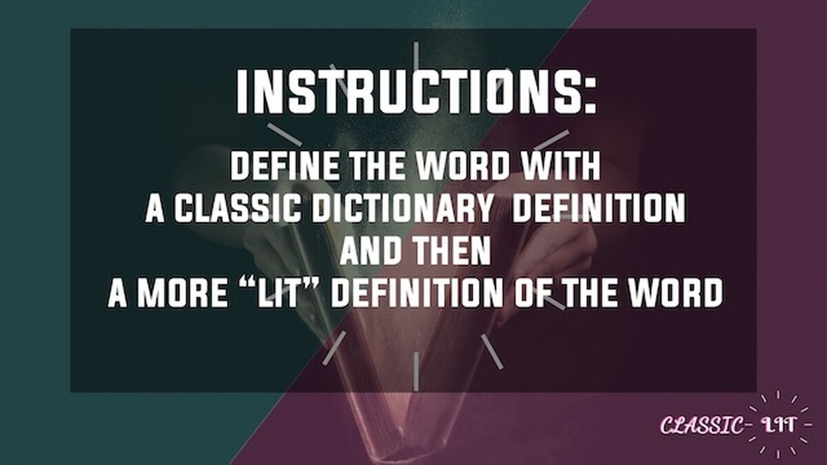 Classic Lit Game image number null