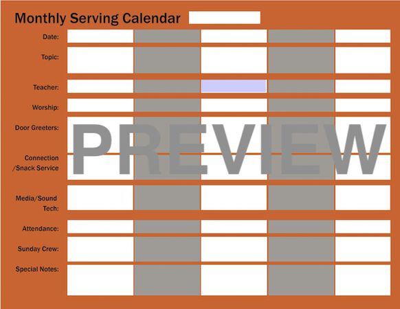 Service Planning Pack