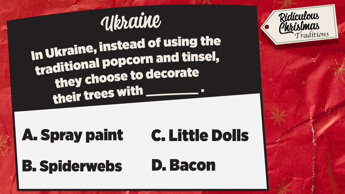 Ridiculous Christmas Traditions image number null