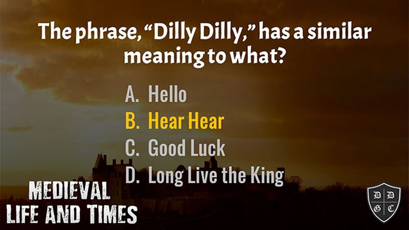 Medieval Life and Times (DDGC)