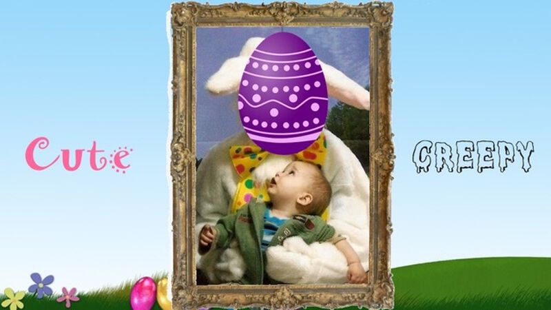 Easter Bunny: Cute or Creepy